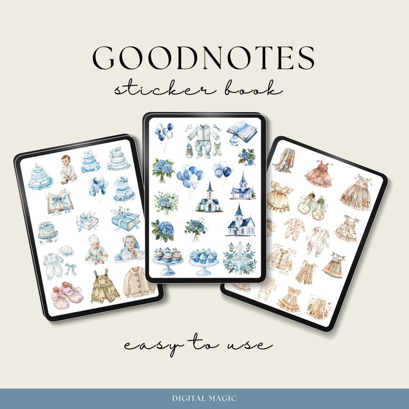 Baptism Day Stickers