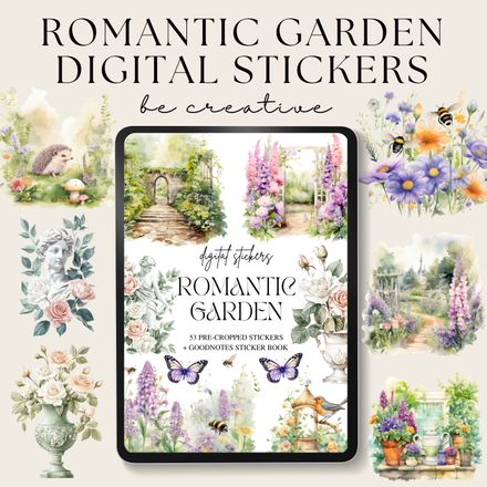 Romantic Garden Stickers 