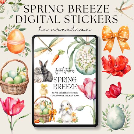 Spring Breeze Stickers