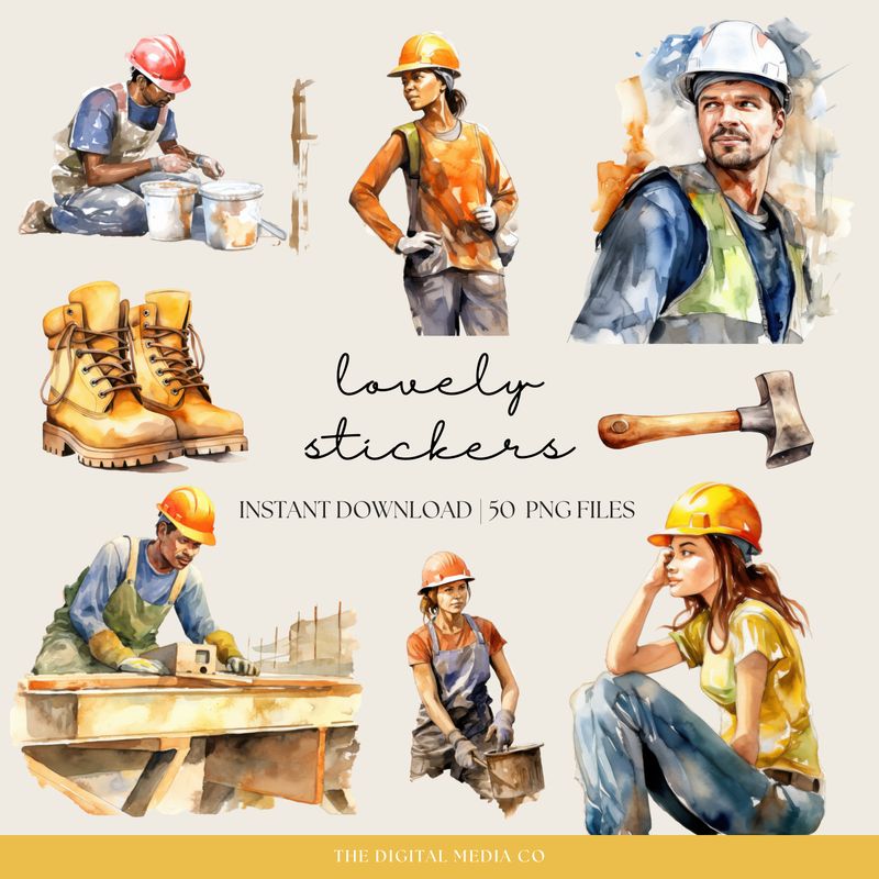 Construction Stickers