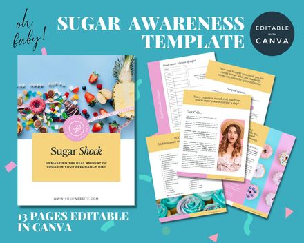 Sugar Awareness Template