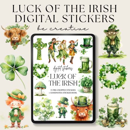 Luck of the Irish Stickers