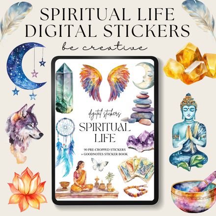 Spiritual Life Digital Stickers