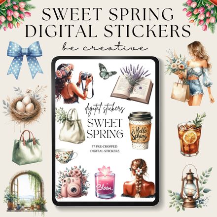 Sweet Spring Stickers