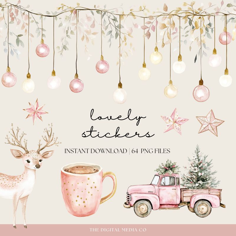 Sentimental Christmas Stickers