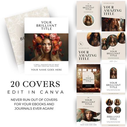 Bundle of 20 Book Covers