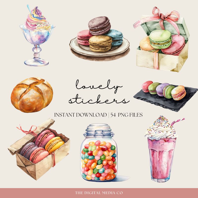 Treat Time Stickers