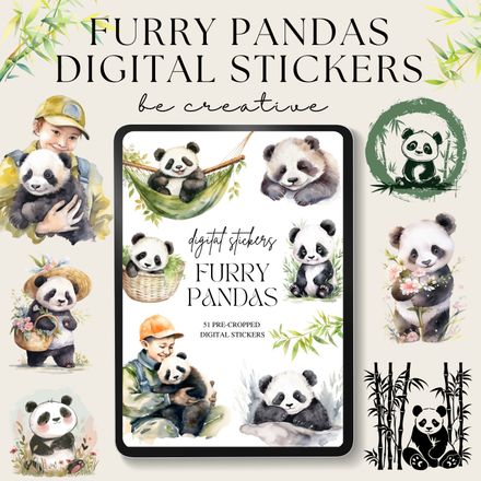 Panda Stickers