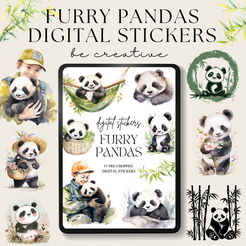 Panda Stickers