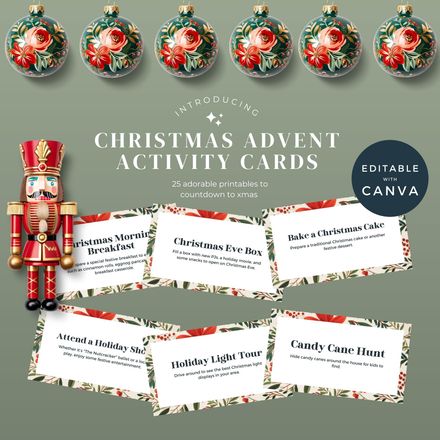 Countdown To Christmas Advent Cards