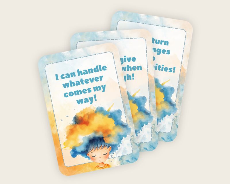 20 Kids Affirmation Cards