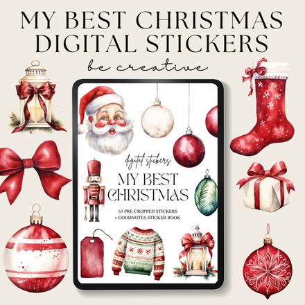 My Best Christmas Stickers