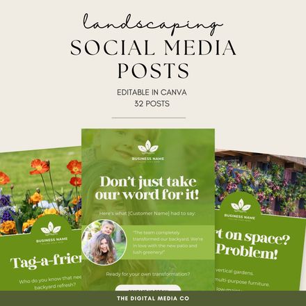 Landscaping Social Media Posts