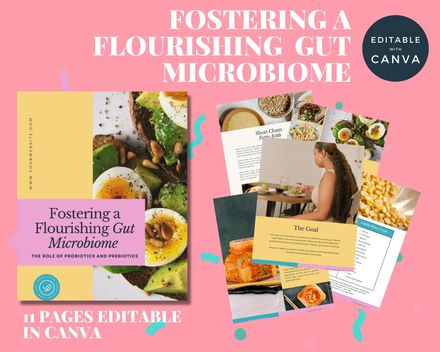 Fostering A Flourishing  Gut Microbiome template
