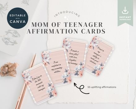 Mom of Teenager Affirmation Cards