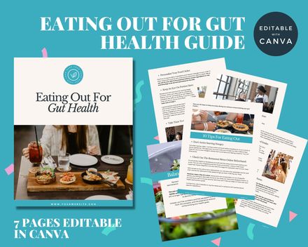  Eating Out For Gut Health template 