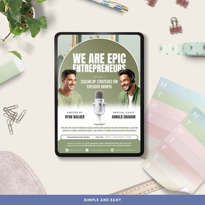 Podcast Flyer Bundle