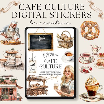 Cafe Culture Stickers
