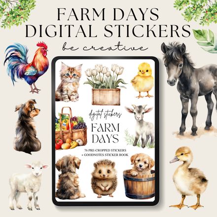 Farm Days Stickers