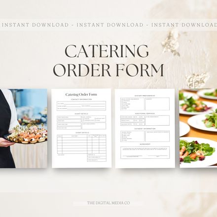 Catering Order Form