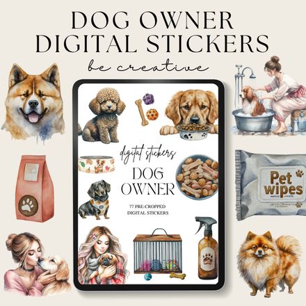  Dog Owner Stickers 