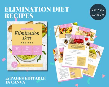 Elimination Diet Recipes template