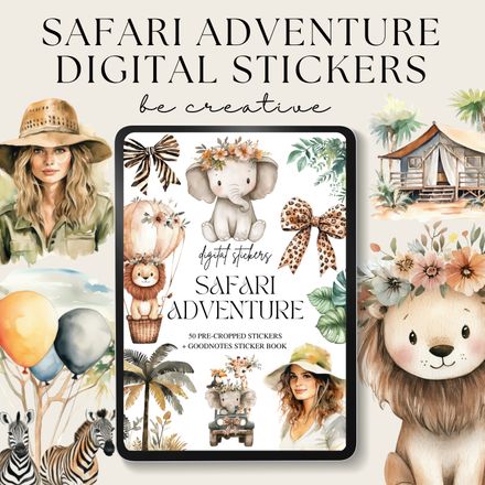 Safari Adventure Stickers