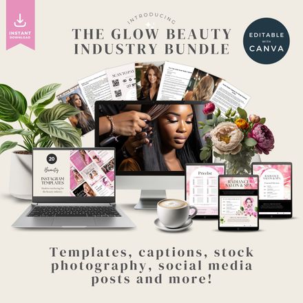 Beauty Industry Marketing Bundle