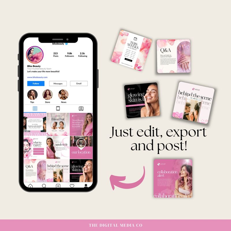 Beauty Industry Marketing Bundle