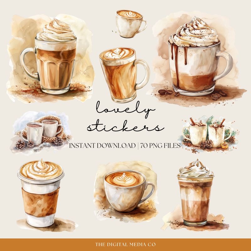 Coffee Club Stickers