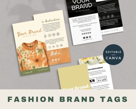 Clothing Brand Tags