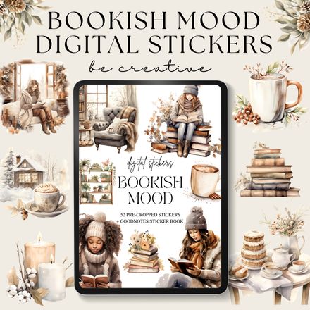 Bookish Mood Stickers