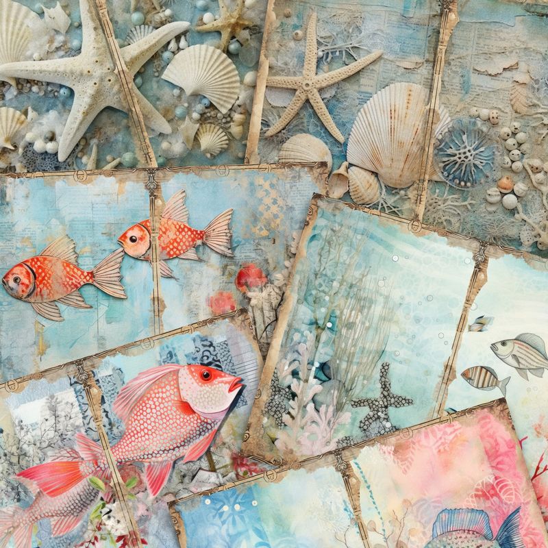 Blue Ocean Junk Journal