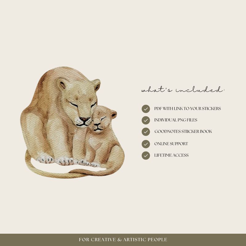 Wild Savannah Stickers