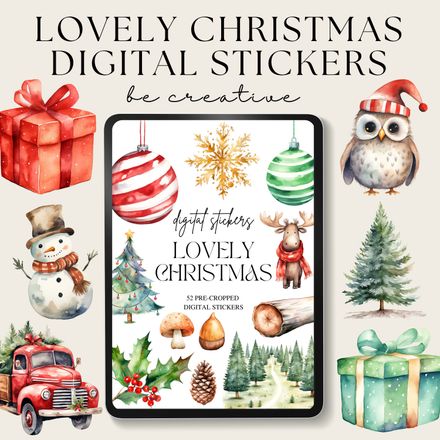 Lovely Christmas Stickers
