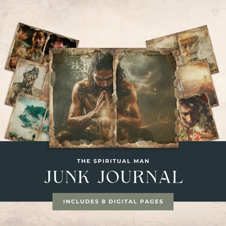 The Spiritual Man Junk Journal