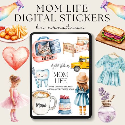 Mom Life Stickers