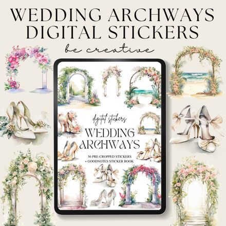 Wedding Archways Stickers