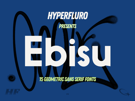 Ebisu (15 Sans Serif Fonts)