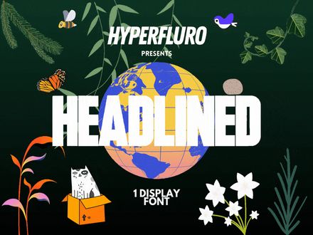 Headlined Solid (Display Font)