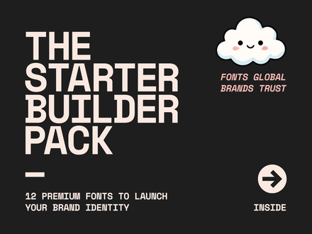 The Starter Brand Builder Font Pack