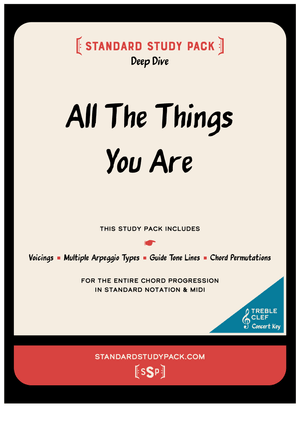 All The Things You Are, Treble Clef, Concert Ab