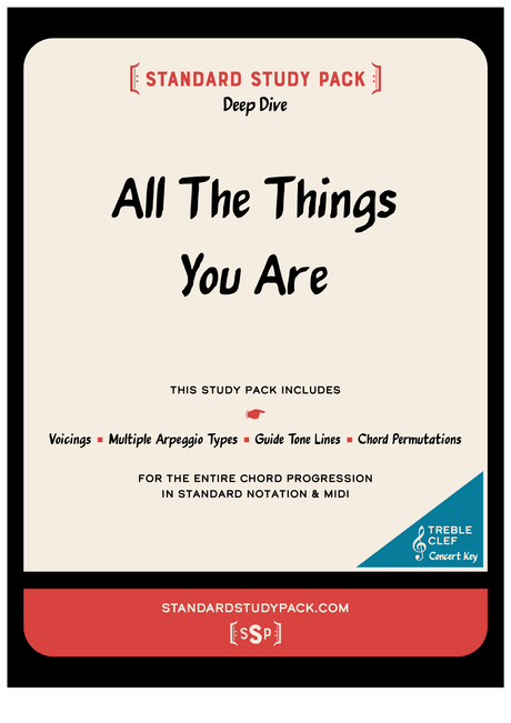 All The Things You Are, Treble Clef, Concert Ab