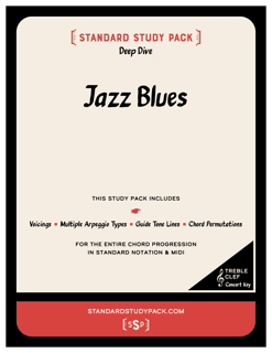 Jazz Blues, Treble Clef, Concert F