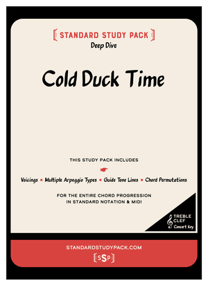Cold Duck Time, Treble Clef, F Concert