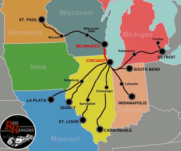 Midwest Rail Rangers Podcast: Chicago, IL to Milwaukee, WI (NORTHBOUND)