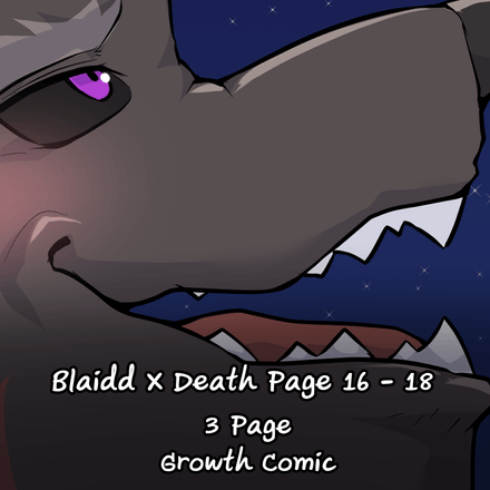 Growth comic &quot;Blaidd X Death&quot; Page 16 - 18