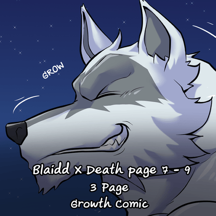 Growth comic &quot;Blaidd X Death&quot; Page 7 - 9