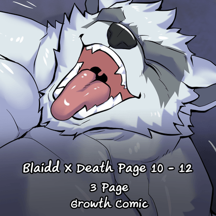 Growth comic &quot;Blaidd X Death&quot; Page 10 - 12