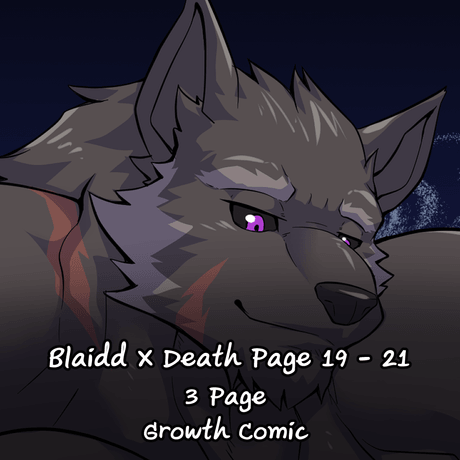 Growth comic &quot;Blaidd X Death&quot; Page 19 - 21